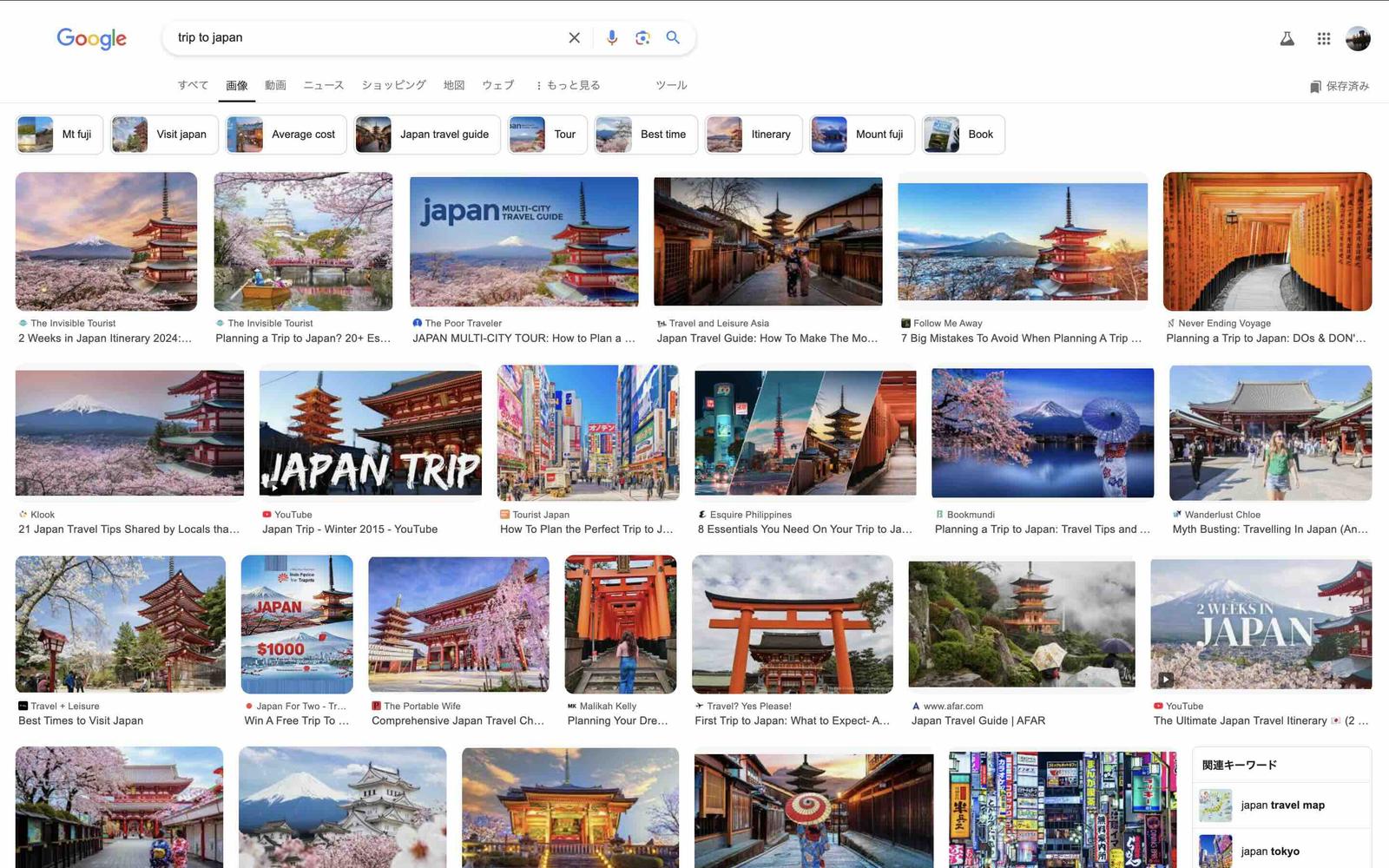 What Japan looks like, according to Google Images