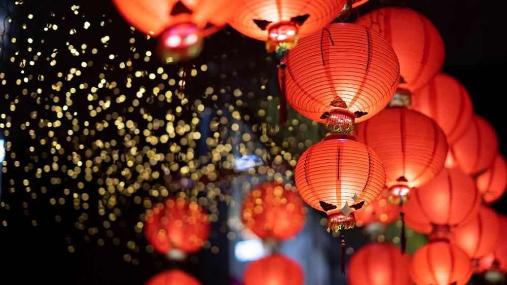 Chinese New Year greetings and festive phrases - Banner