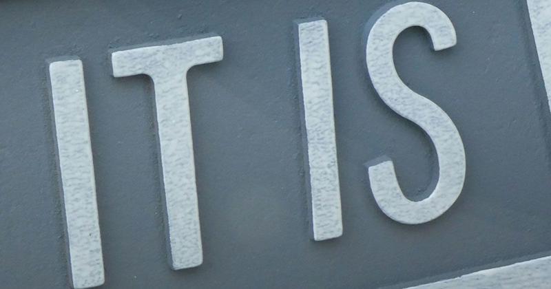 英語のit isのイメージ