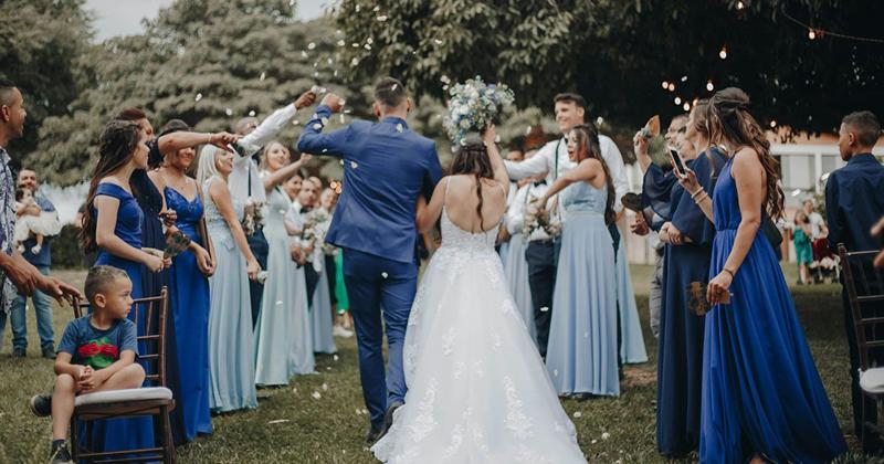 英語圏の結婚式のイメージ