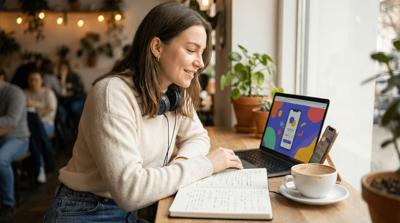 How to connect sentences with French linking words - Banner