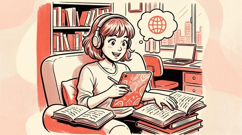 How to talk on the phone in French - Banner