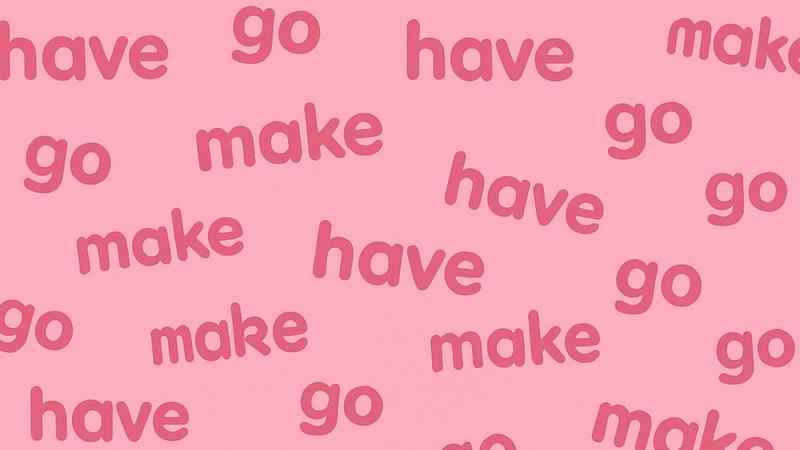 英語の動詞のイメージ