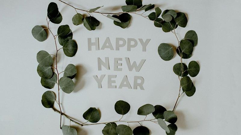 英語の新年の挨拶「Happy New Year」のイメージ