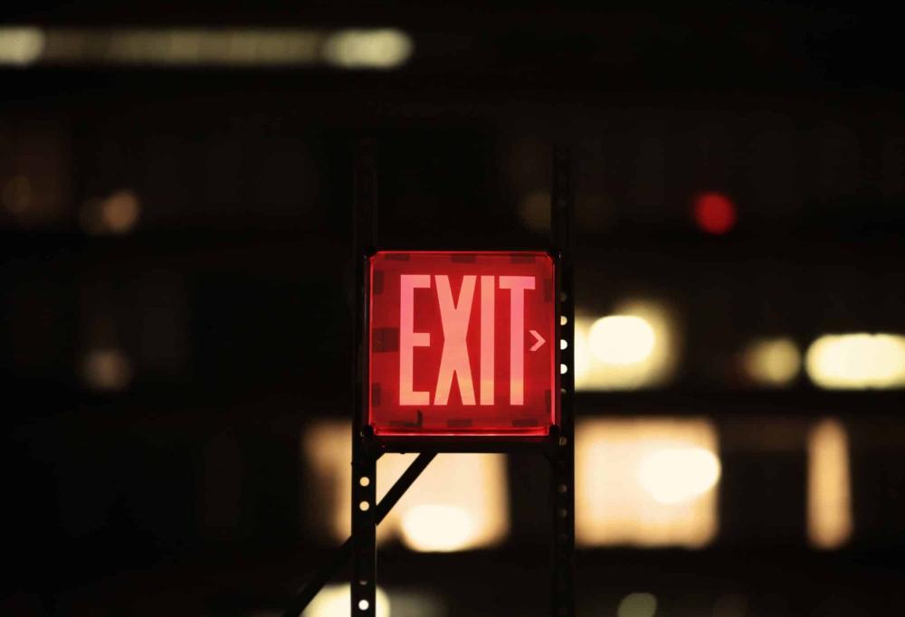 Exit no significa éxito en inglés - Banner