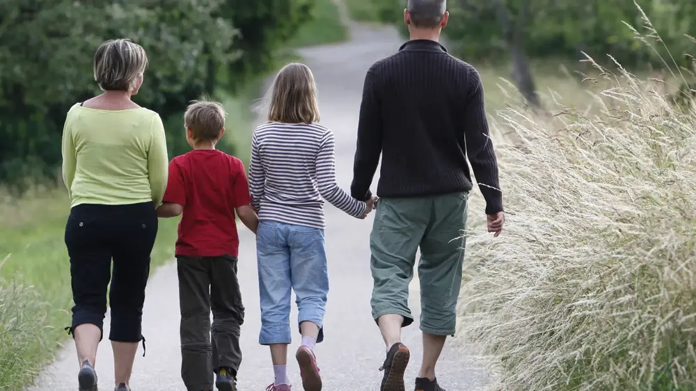 Family member vocabulary in German - Banner