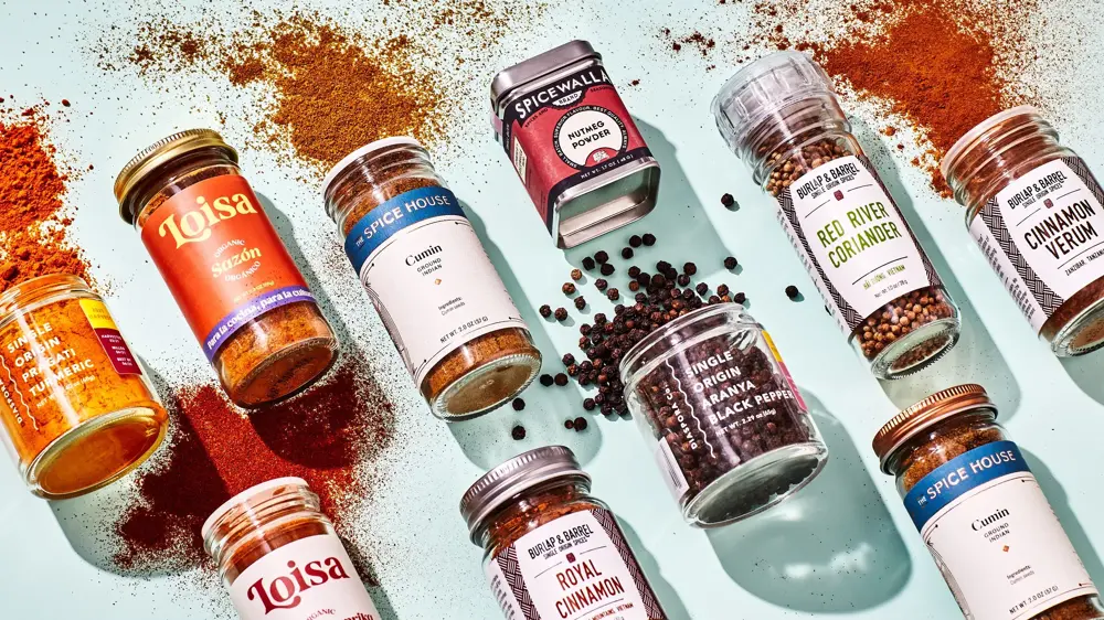 Especias y hierbas en inglés para cocinar - Banner
