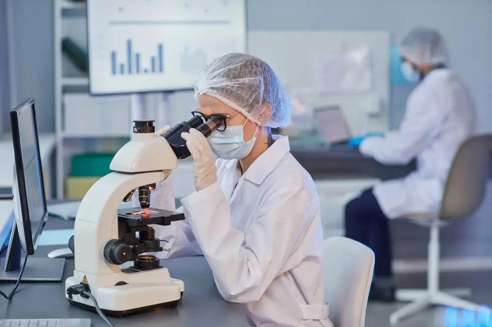 Vocabulario de laboratorio de ciencias en inglés - Banner