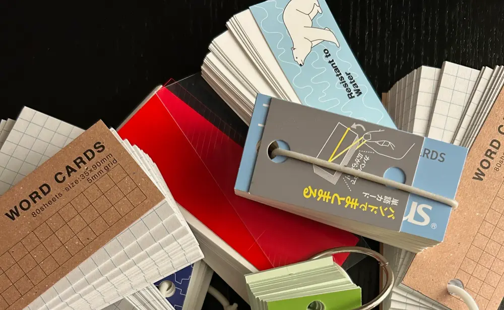 How to make effective flashcards for language learning - Banner