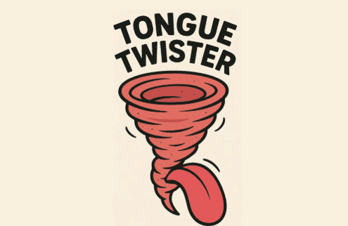 Using tongue twisters to improve pronunciation - Banner