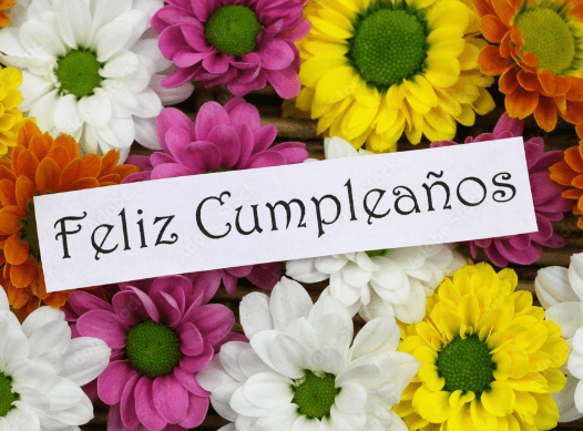 How to say happy birthday in Spanish - Banner