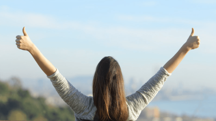 楽観的を表すイディオム:ポジティブ - Banner