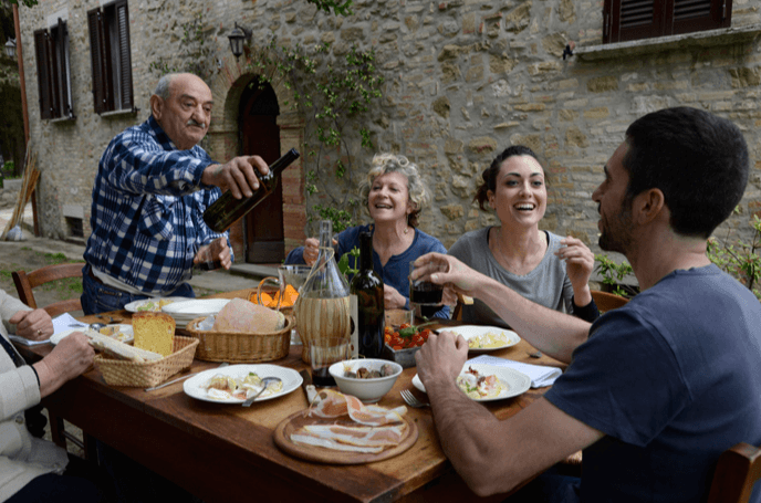 Family member vocabulary in Italian - Banner