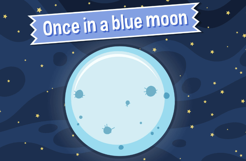 まれにを表すイディオム:滅多にない - Banner