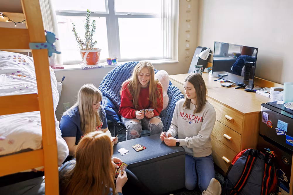Vocabulario de dormitorio universitario en inglés - Banner