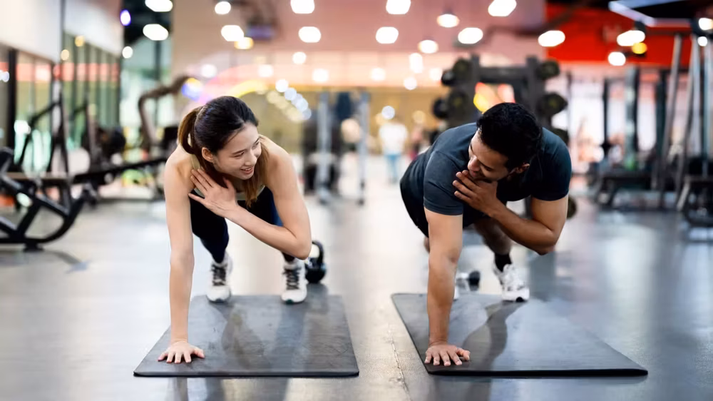 Vocabulario de gimnasio y ejercicios en inglés - Banner