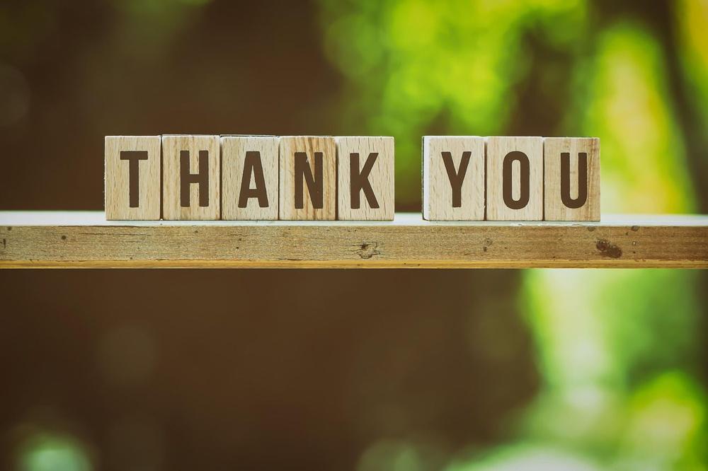 Todas las formas de decir gracias en inglés - Banner