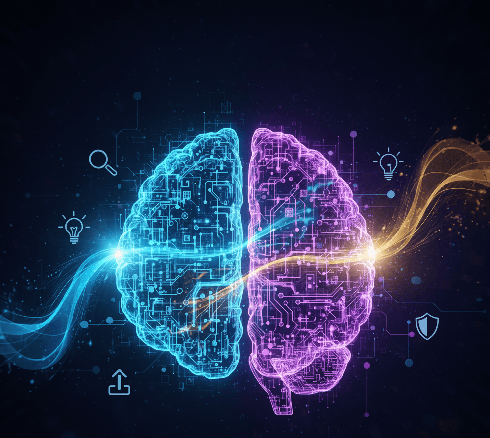 benefits of the bilingual brain -picture of a brain