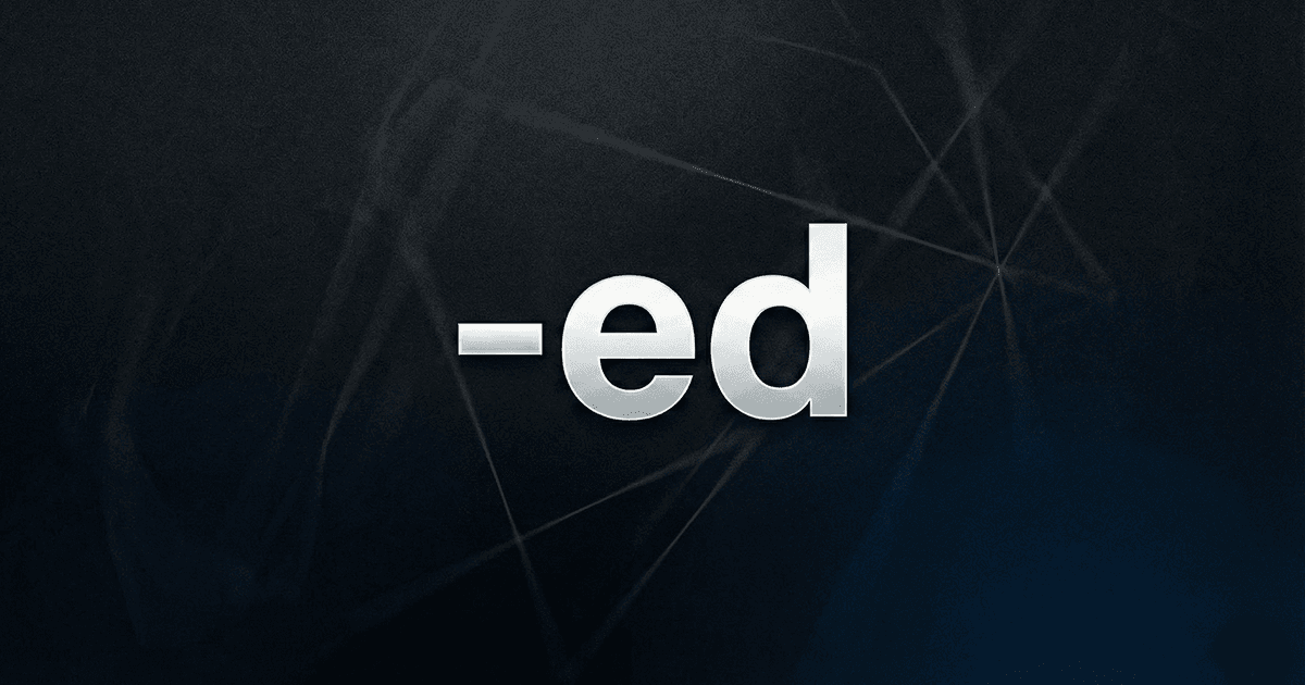 英語の過去分詞の「-ed」のイメージ