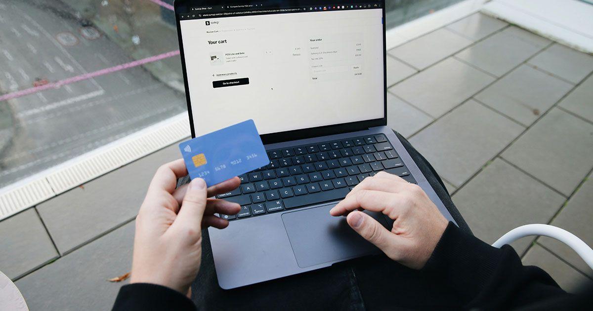 英語のオンラインショッピングのイメージ