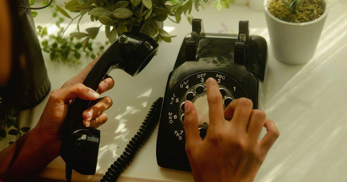 電話番号のイメージ