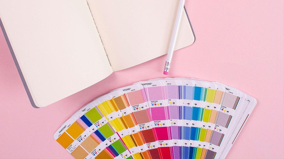 たくさんの色のイメージ