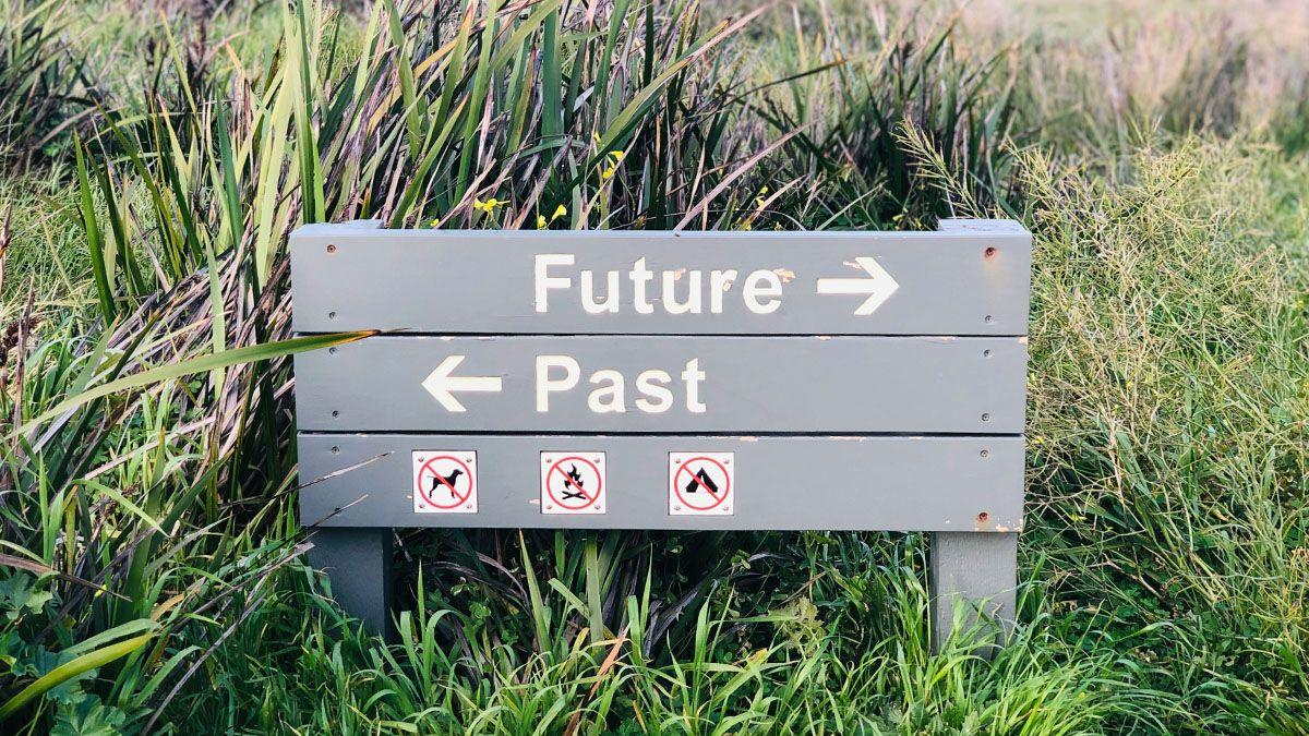 過去と未来のイメージ