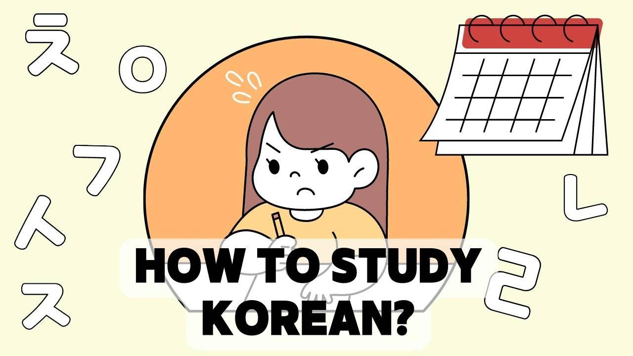 learning to study korean sentence structure