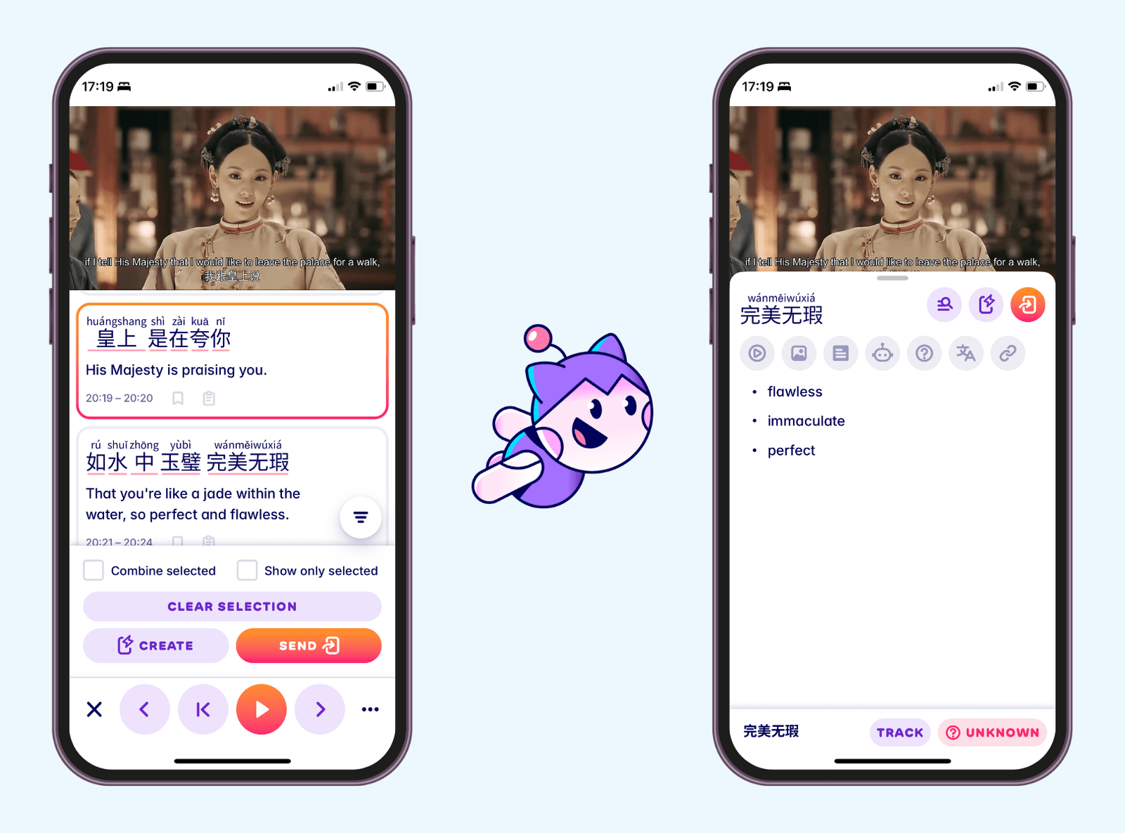 Learn Chinese adjective to describe a perfect woman with Migkau app