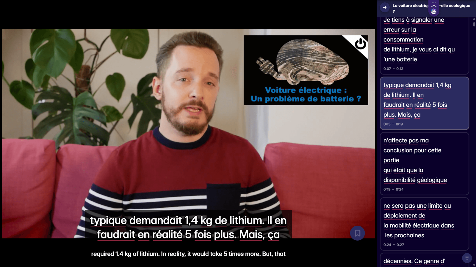 learn french language with migaku