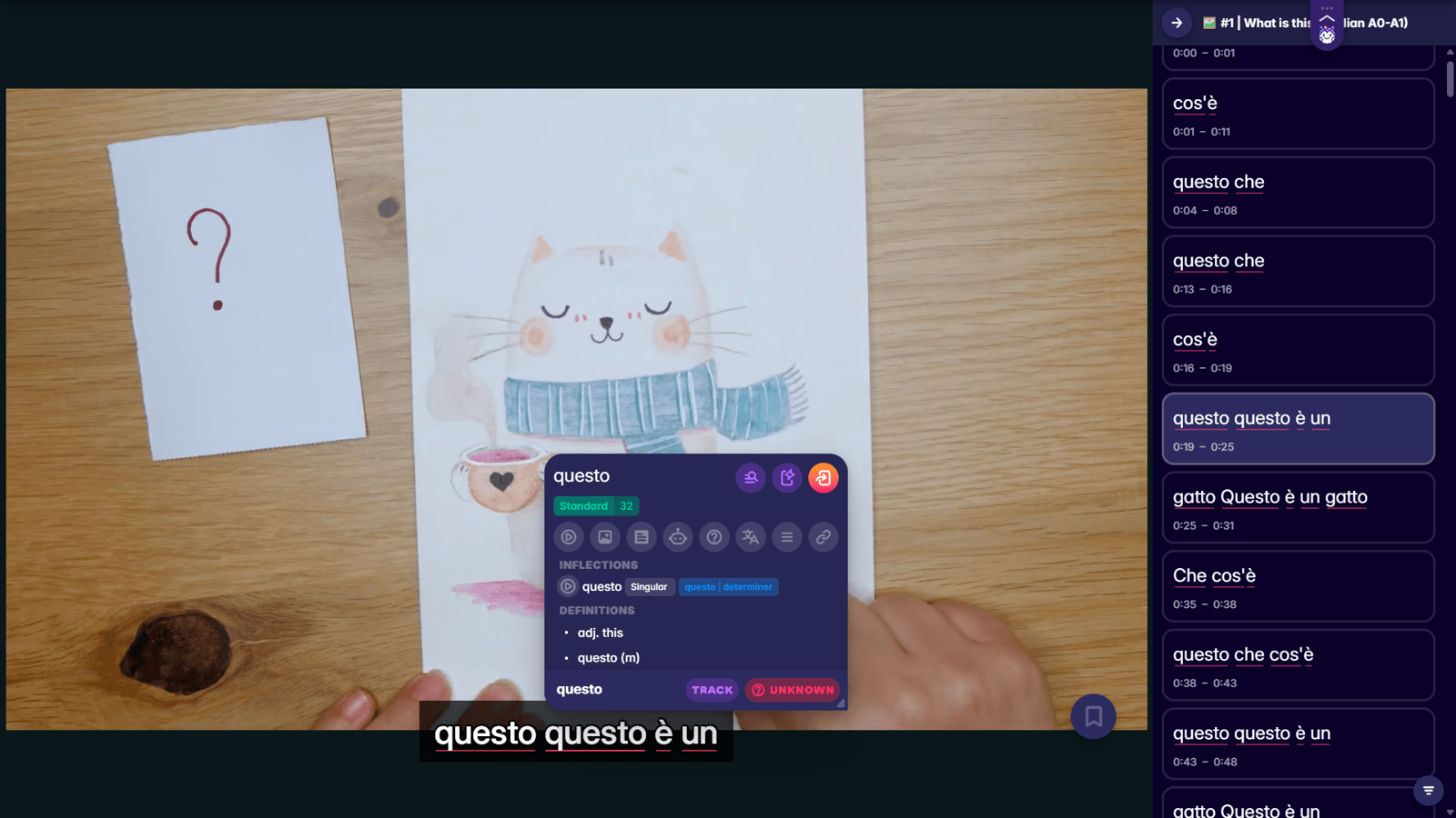 learn italian culture with migaku