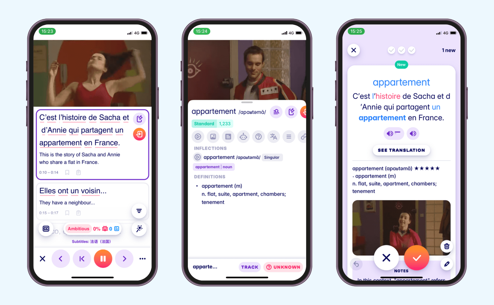 speak french fluently with migaku