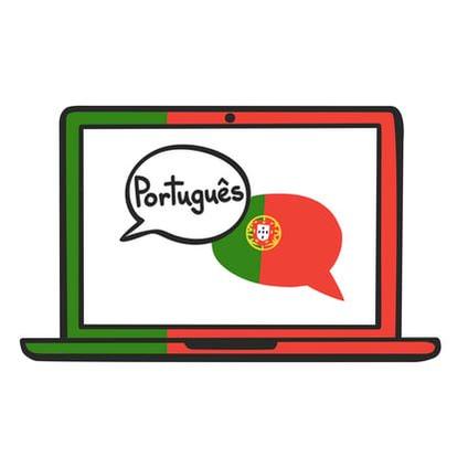 laptop in portuguese