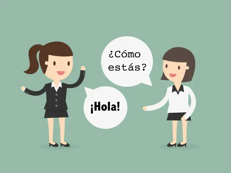 spanish people talking