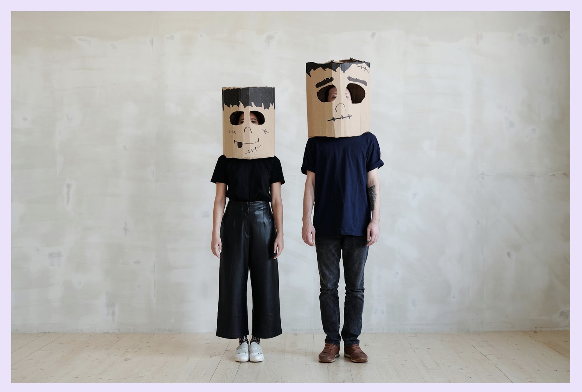 A picture of some people dressed like zombies, because some English slang can give a bad vibe if used wrong